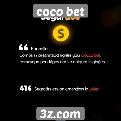 Opiniões de usuários sobre a segurança em Coco Bet